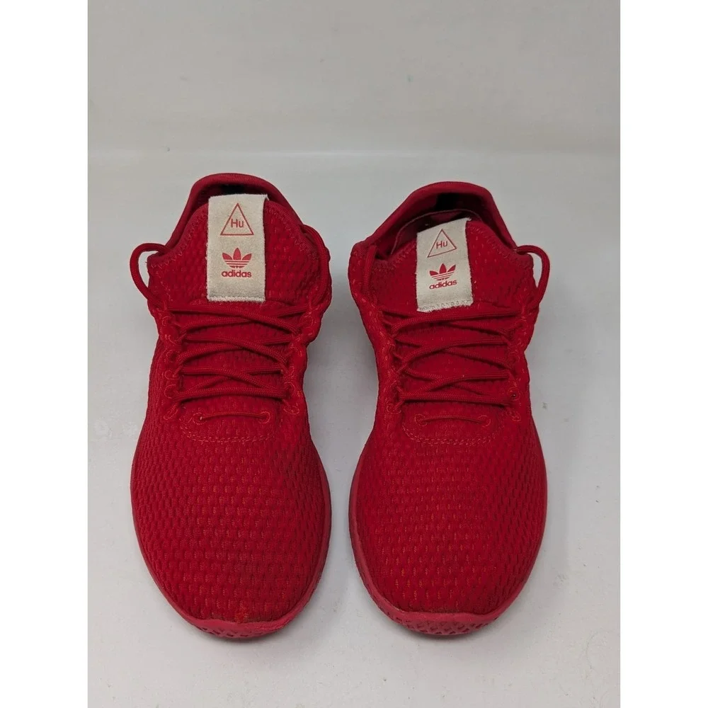 Adidas Shoes Men's Size‎ 6.5 HU x Pharrell Scarlet Red BY8720 Sneakers